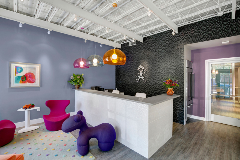 Reception Area,  Autism Clinic, Dallas