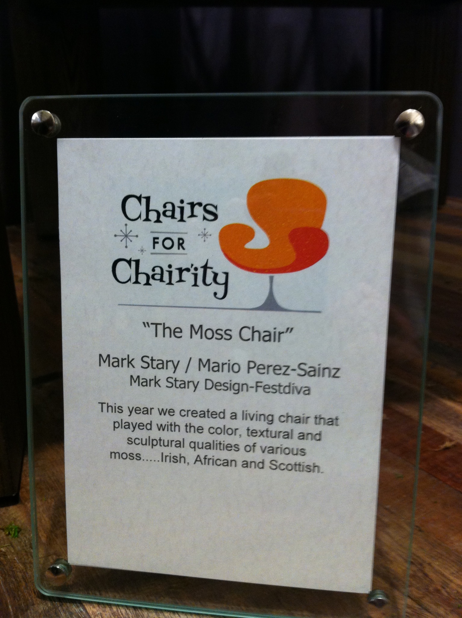 Chairs for Charity
