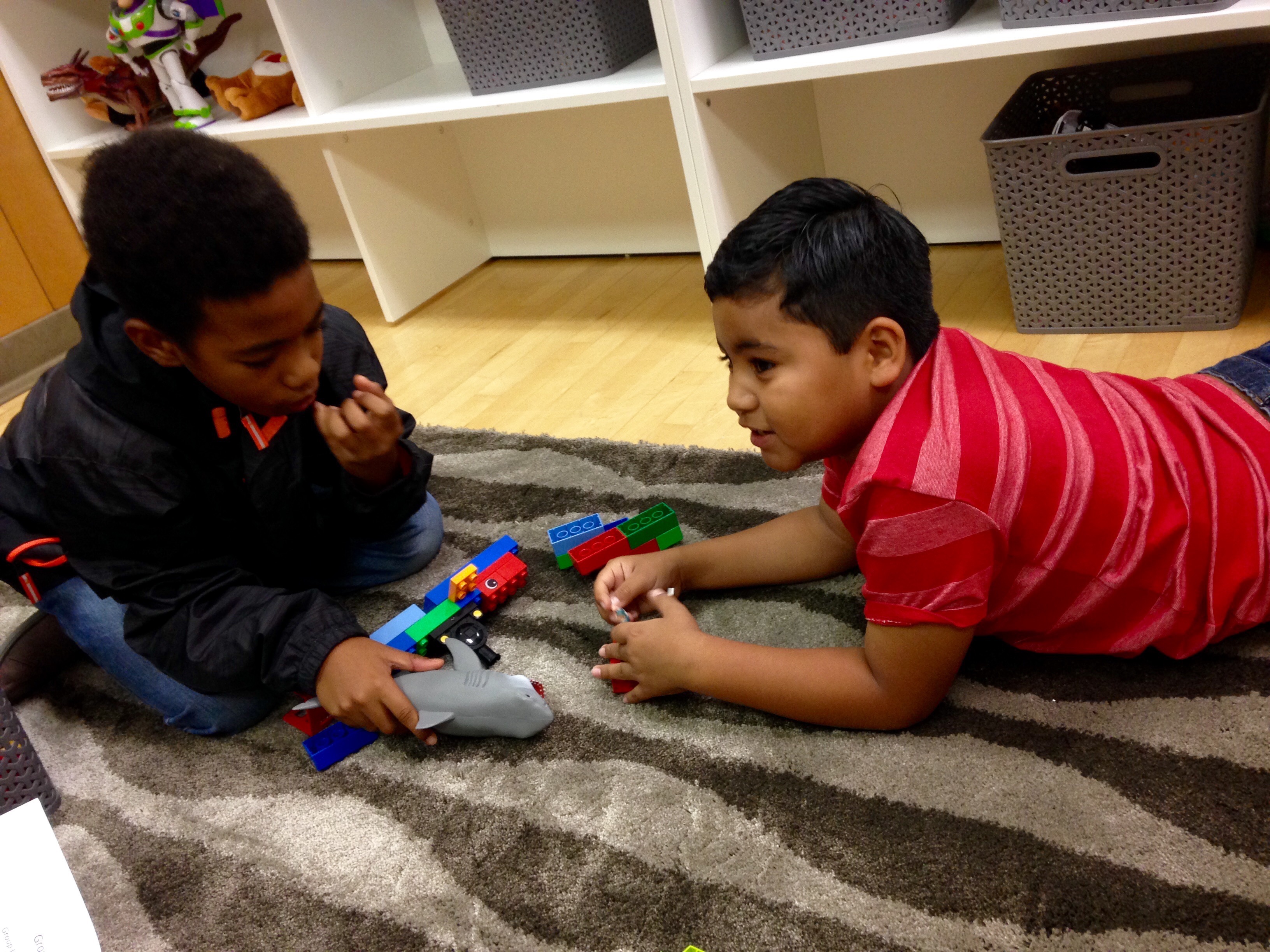 Autism Clinic Child and Therapist