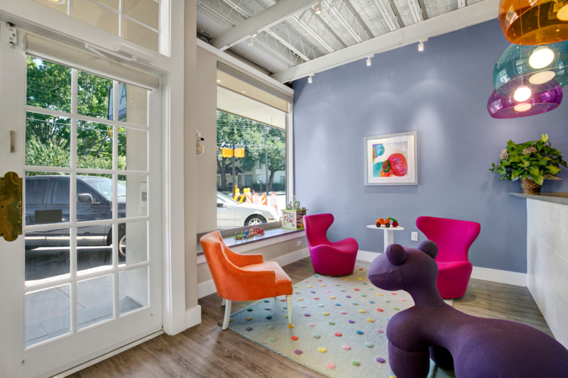 Reception Area, Autism Clinic, Dallas